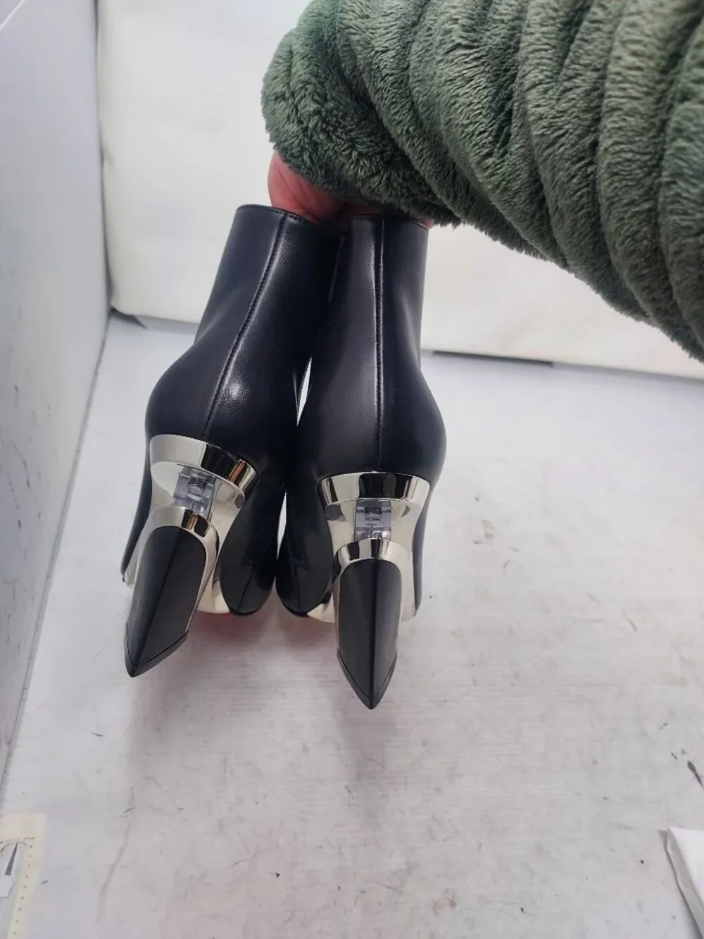 Christian Louboutin Levitibootie Black Ankle Boot